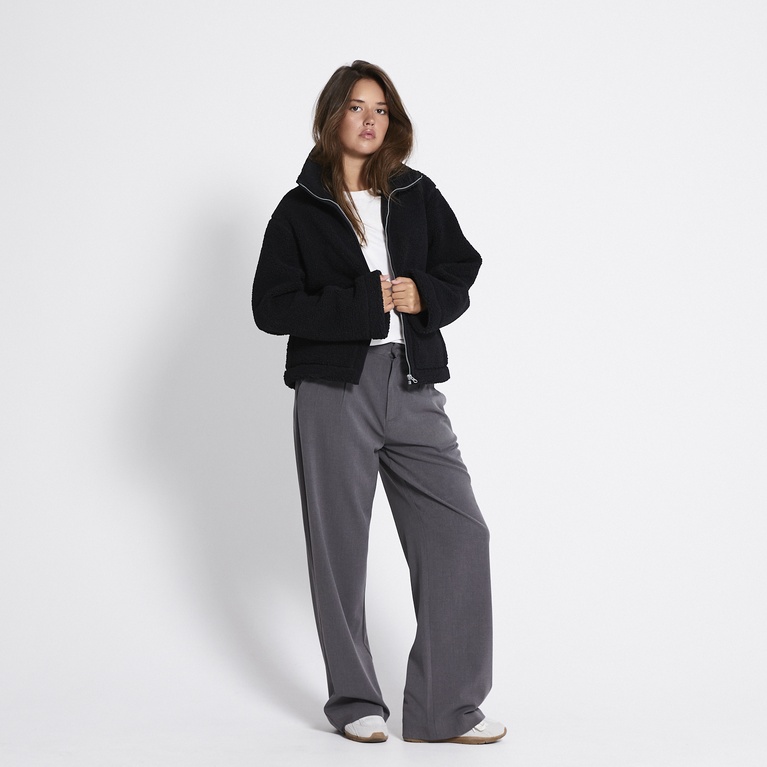 Pile jacket "Maxime" Black